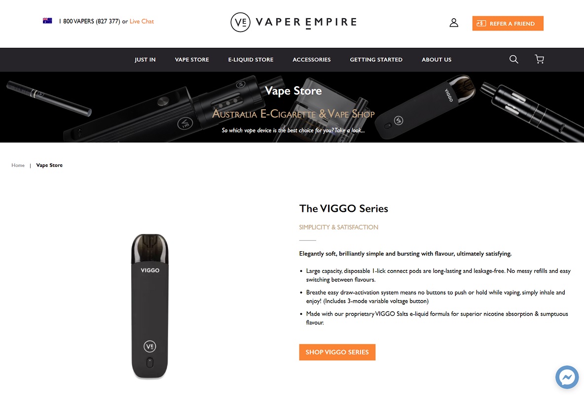 New Vaper Empire Online Vape Shop